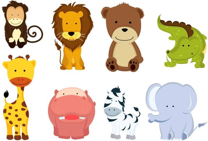 Immagine prodotto Trenddeko Parco degli animali per bambini (60 x 40 cm, 120 x 80 cm)
