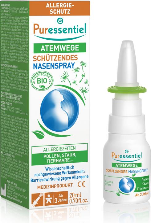 Puressentiel Nasenspray Schutz gegen Allergien Allergien (20 Stück)