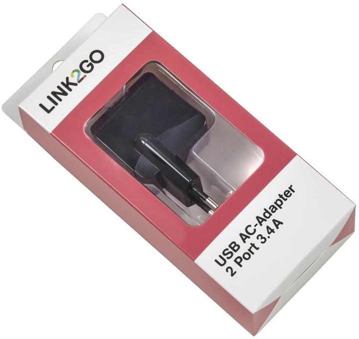 Actual product image Link2Go USB quick charge adapter (1.10 W)