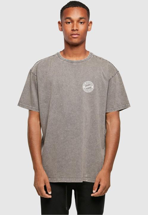 Image du produit FC Bayern München Logo Acid Washed Heavy Oversize Tee - 117805 (M)