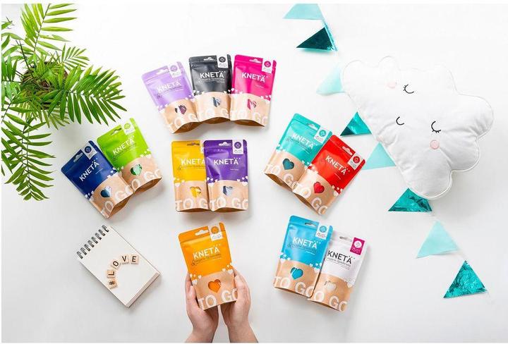 Produktbild Knetä Bag Gelb 100g
