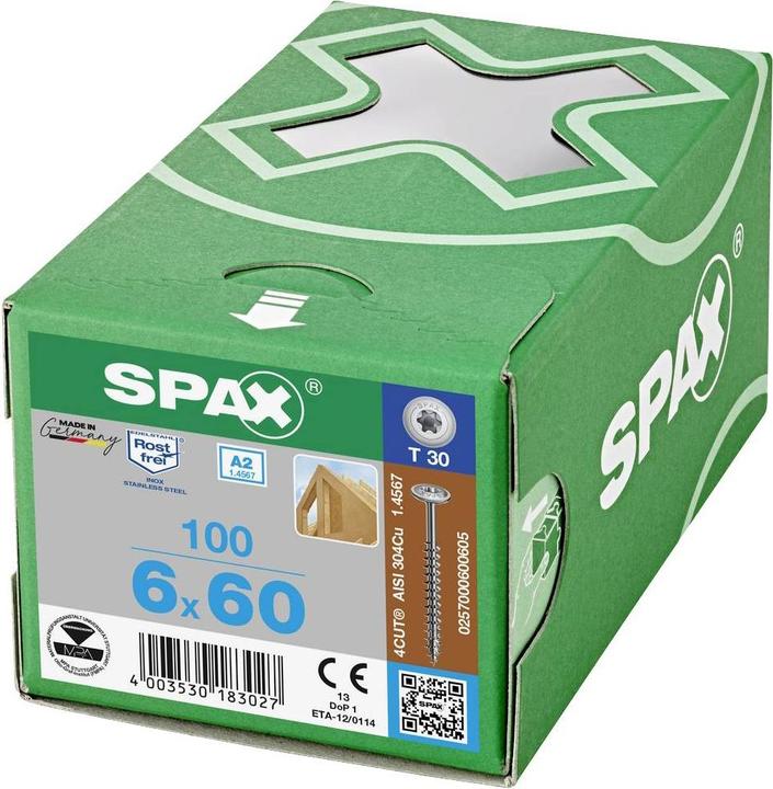 Produktbild Spax Holzbauschrauben (50 Schrauben pro Stück)