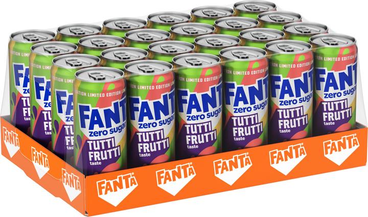 Produktbild Fanta Tutti Frutti Zero (24 x 33 cl)