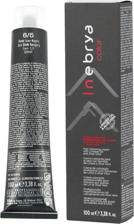 Immagine prodotto Inebrya Color MAHOGANY Crema colorante per capelli (mogano) - Tinta professionale per capelli 100 ml - (mogano)