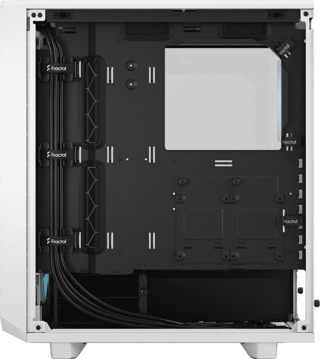 Actual product image Fractal Meshify 2 Compact RGB White TG Clear (ATX, mATX, Mini-ITX)