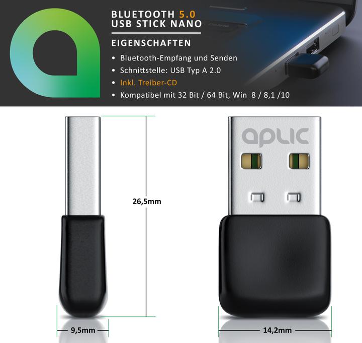 Image du produit CSL USB Bluetooth Stick (Emetteur & Récepteur)