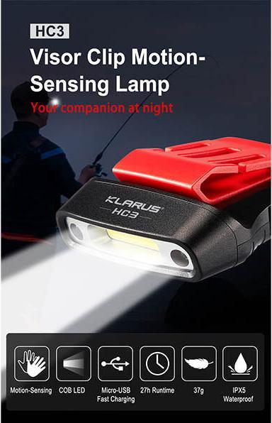 Image du produit Klarus HC3, 100 lumens (100 lm)