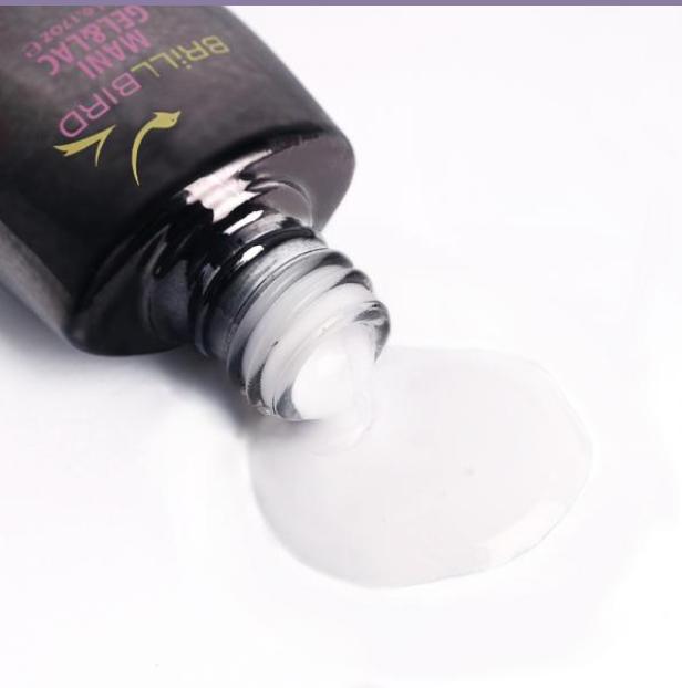 Immagine prodotto BrillBird Colour Mani Gel&lac C12 15ml (Smalto per unghie effetto gel)