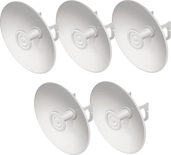 Image du produit Ubiquiti U-OMT-DISH-5 - Antenne parabolique 27 dBi Hi-Gain pour PrismStation/IsoStation/LTU, pack de 5
