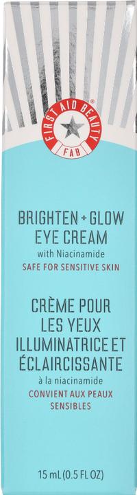 Actual product image First Aid Beauty Brighten + Glow Illuminating Eye Cream for Dark Circles (15 ml, Day + Night)