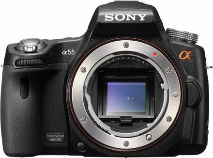 Sony Alpha SLT-A55V, 16.2 MP, FullHD, GPS, Body