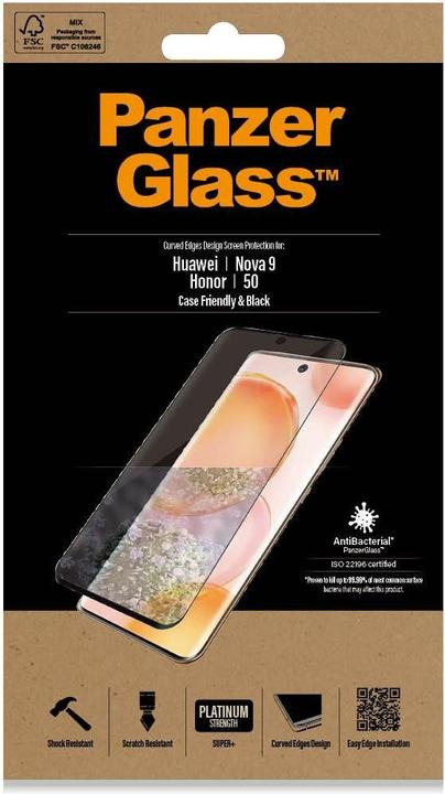 Actual product image PanzerGlass Case Friendly (1 Piece, Huawei Nova 9, Honor 50)