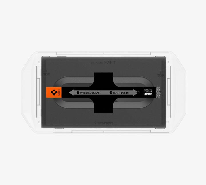 Actual product image Spigen - Screen Protector Glas.tR EZ-FIT (2pack) - for Nintendo Switch 2 - Clear (Switch 2)