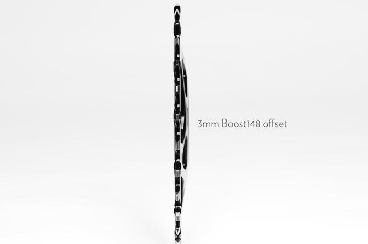 Image du produit AbsoluteBLACK aBLACK MTB OVAL RaceFace Cinch Direct Mount BOOST 148 (3mm offset) RED ROT (32)