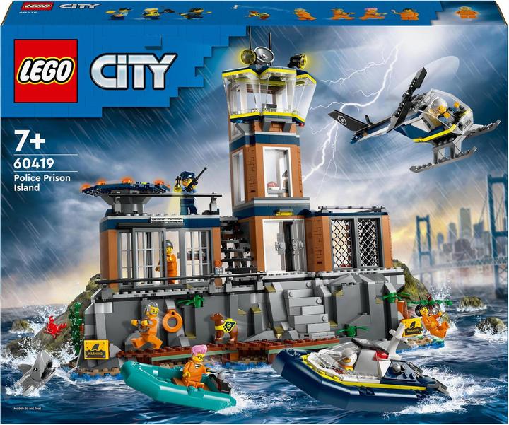 Productafbeelding LEGO 60419 Politiebureau op Gevangeniseiland (60419, LEGO Stad)