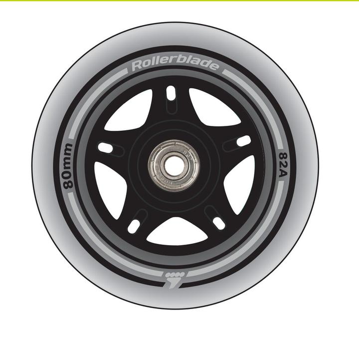 Actual product image Rollerblade Wheelkit (80 mm, 84a)