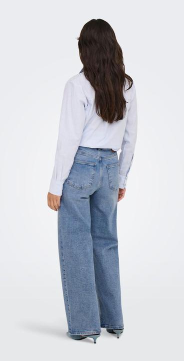 Actual product image Only ONLJUICY Hohe Taille Weiter Beinschnitt Jeans Jeans mit weitem Bein (W26/L32)