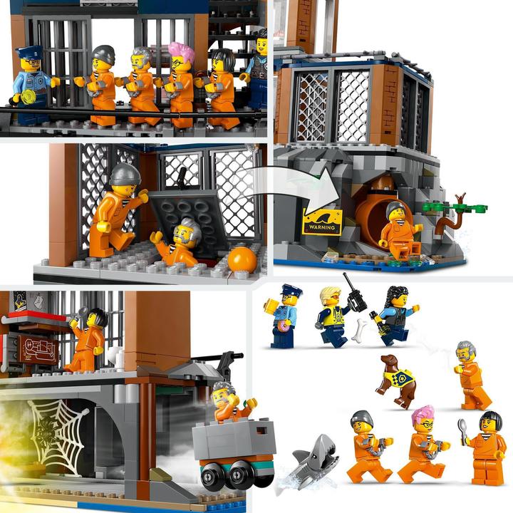 Productafbeelding LEGO 60419 Politiebureau op Gevangeniseiland (60419, LEGO Stad)
