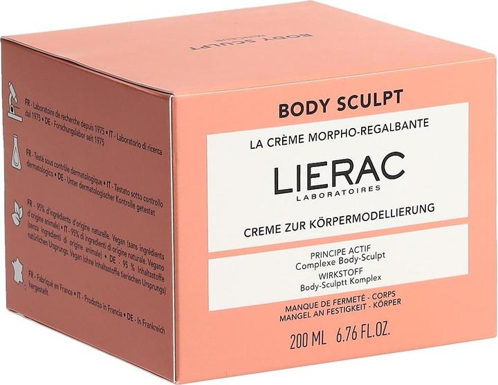 Actual product image Lierac BODY SCULPT The Morpho-Firming Cream 200ml (Body milk, 200 ml)
