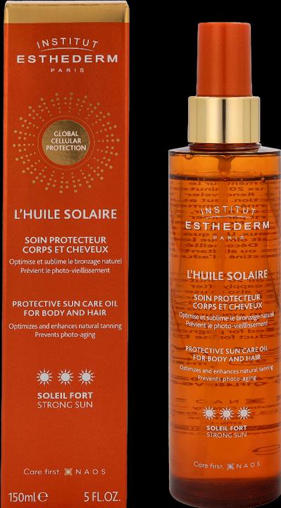 Actual product image Institut Esthederm L'Huile Solaire Fort (Suntan cream, 150 ml)
