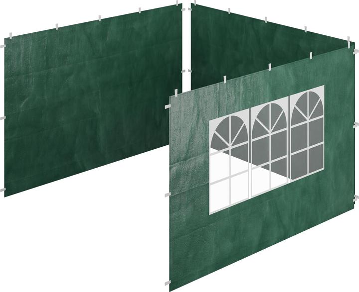 Productafbeelding Relaxdays 3x paviljoen zijwand (10 cm, 300 cm)