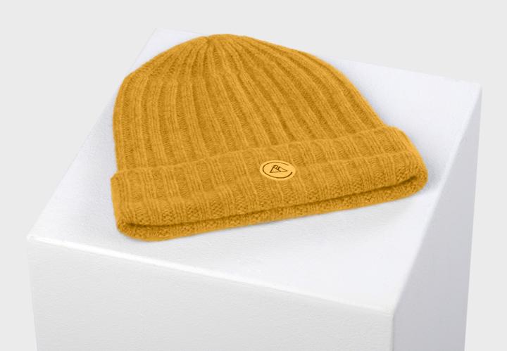 Actual product image Cash-Mere Kaschmir Rib Mütze (One size)