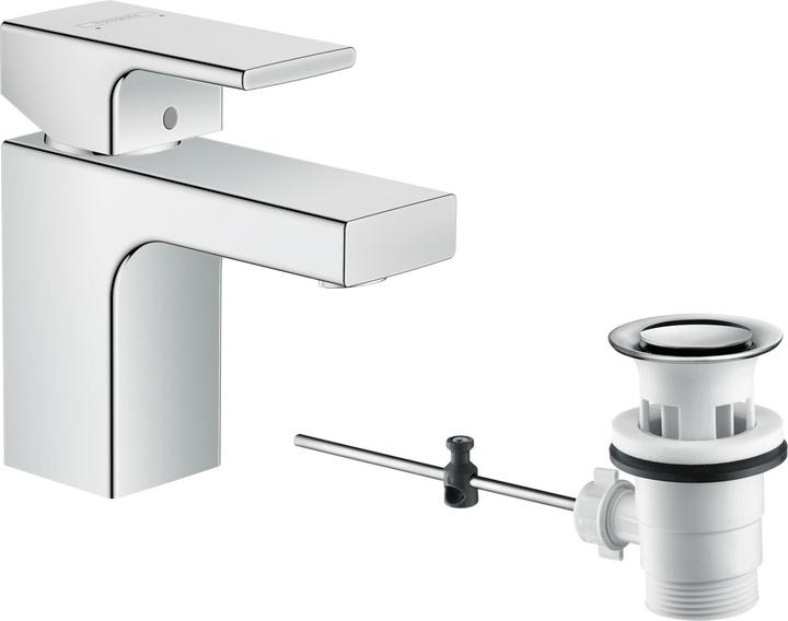 Produktbild hansgrohe Waschtischarmatur mit Einhebelmischer Vernis Shape chrom 71560000