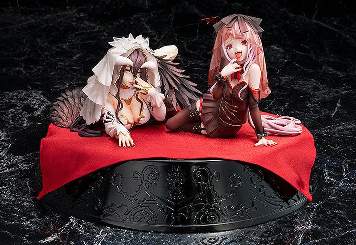 Actual product image Kadokawa 1/7 Albedo & Shalltear: Bride Ver. 9 - 11cm