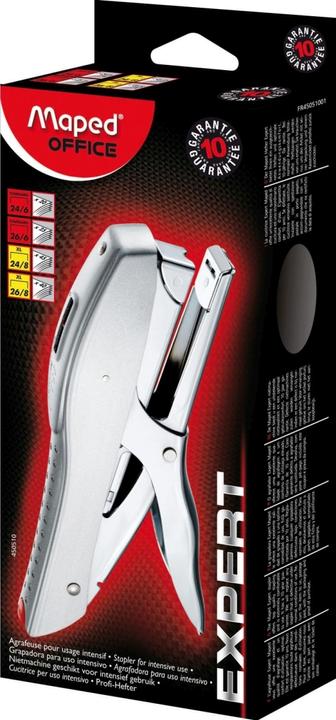 Immagine prodotto Maped Pinza per graffare Expert n. 26/8, in metallo, argento (45 lamelle)