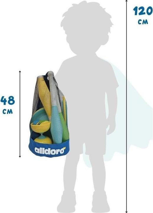 Actual product image Alldoro Juggling set in a rucksack