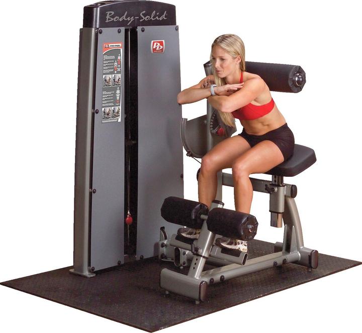 Produktbild Body-Solid Pro Dual Bauch- & Rückenmaschine, freistehend
