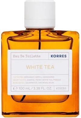 Actual product image Korres Eau De Toilette White Tea Women's Fragrance 100ml (Eau de toilette, 100 ml)