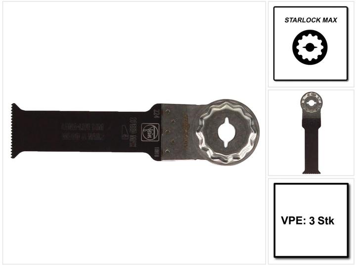 Actual product image Fein Saw blade SLM E-Cut BIM 90x32 3 pieces