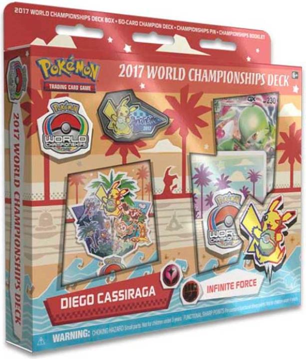 Actual product image Pokémon World Championships Deck 2017 Diego Cassiraga (English, Deck)