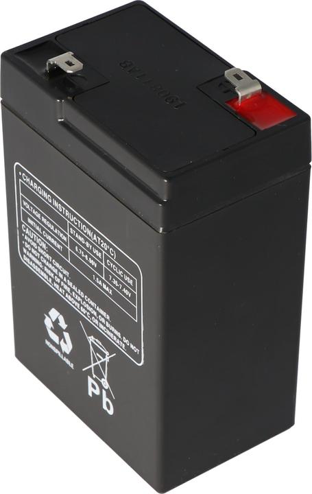 Produktbild Multipower Akku MP5-6 mit Faston 4,8mm Steckkontakt (6 V, 5 Ah)