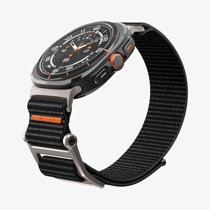 Actual product image Spigen DuraPro Flex Sam Galaxy Watch Ultra 47mm czarny/black AMP08773 (Fabric)