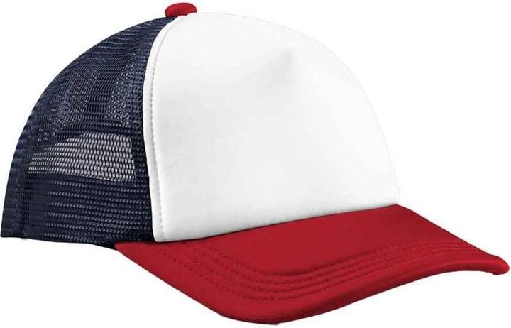 Actual product image Beechfield Retro 5 Panel Trucker Cap (One size)
