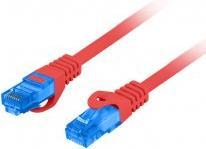 Actual product image Lanberg PCF6A-10CC-0300-R networking cable Red Cat6a S/FTP (S-STP) (S/FTP, CAT6, 3 m)