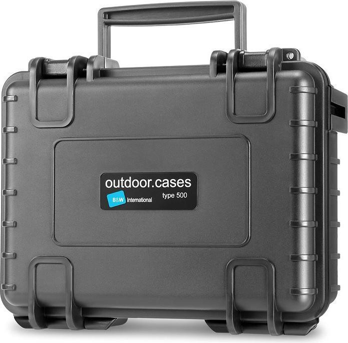 B+W Outdoor-Koffer 500 Schaumstoff Koffer (Fotokoffer, 2.30 l)