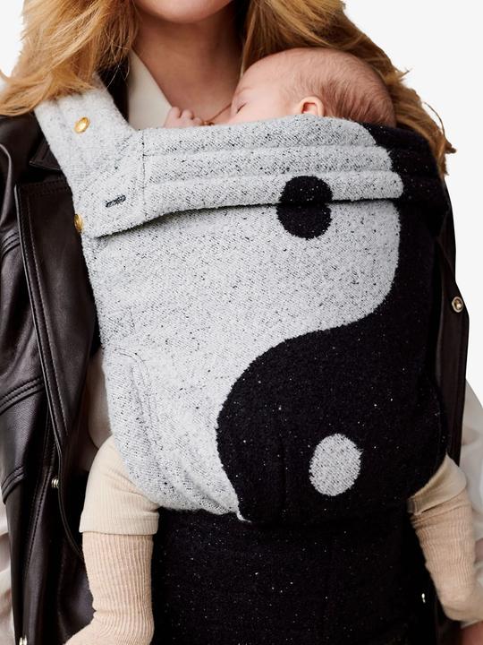 Actual product image Artipoppe Zeitgeist Ying Yang" baby carrier black