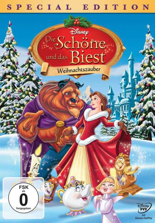 Produktbild Disney Interactive Studios Die Schöne und das Biest - Weihnachtszauber (DVD, 1997, Deutsch)