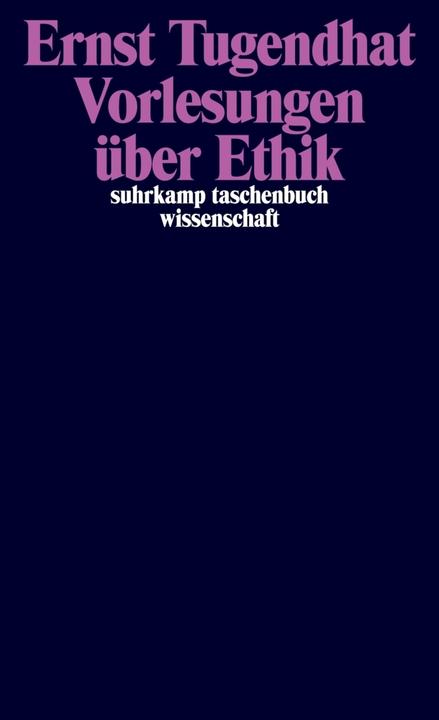 Actual product image Vorlesungen über Ethik (German, Ernst Tugendhat, 1993)