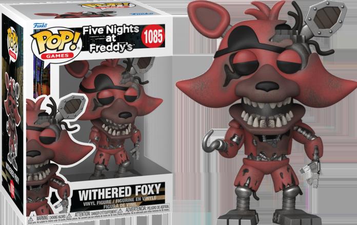 Actual product image Funko POP! FNAF: Withered Foxy