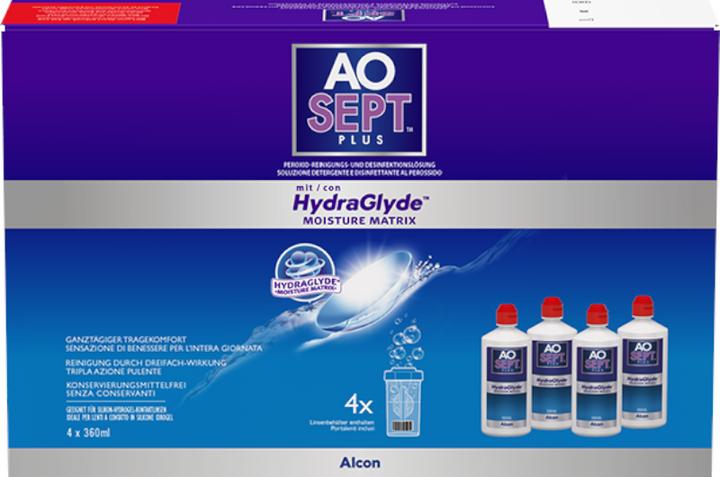 Produktbild AOSept HydraGlyde 4 (Peroxid-System, 360 ml)