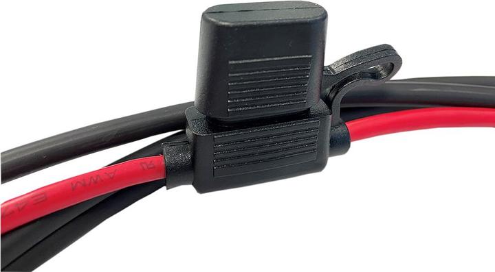 Produktbild Offgridtec 1,5m 6mm² Batteriekabel mit 30A Sicherung M8-Ringkabelschuh