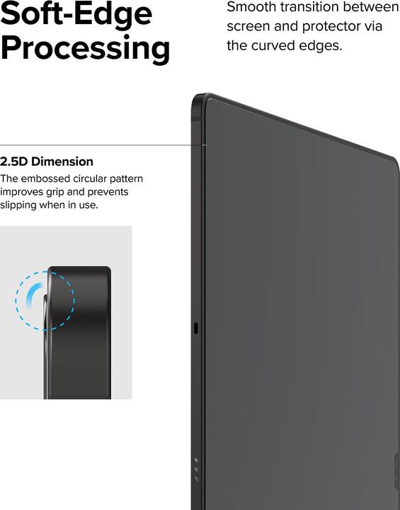 Actual product image Ringke Screen Protector for Galaxy Tab S10 Ultra / S9 Ultra / S8 Ultra SCREEN PROTECTOR TEMPERED GLASS (1 Piece, Galaxy Tab S10 Ultra)