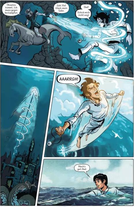 Image du produit Percy Jackson (Comic) 5: Die letzte Göttin (Allemand, Rick Riordan., Robert Venditti, 2021)