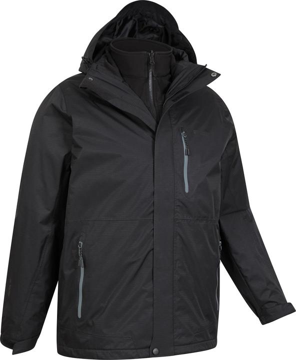 Immagine prodotto Mountain Warehouse Bracken Extreme Giacca Impermeabile 3 In 1 Uomo (M)