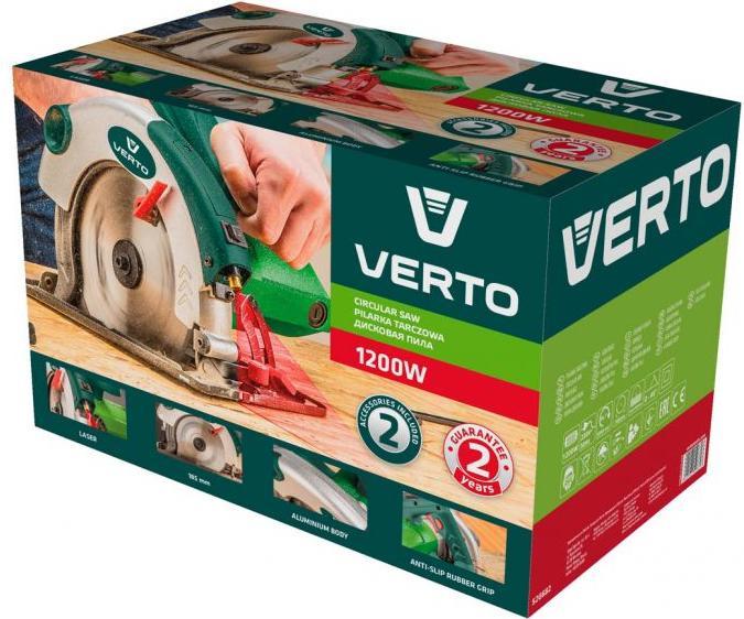 Productafbeelding Verto 684 Draagbare Circulaire Zaagmachine, Metaal