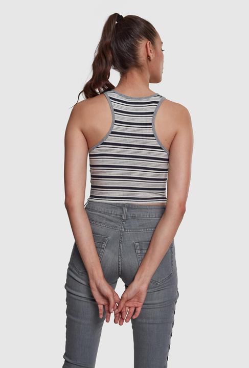 Immagine prodotto Urban Classics Top a strisce a coste per donna (XL)